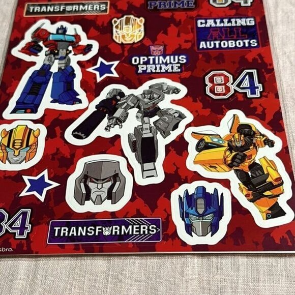 Transformers Stickers 50 stickers 1 sticker pack Optimus Prime Bumblebee sticker - Picture 1 of 16